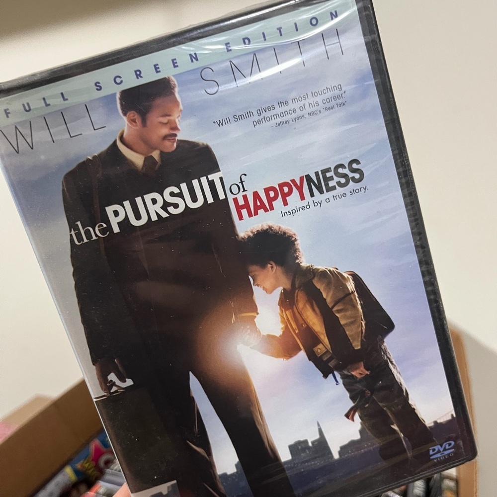 The Pursuit of Happyness DVD